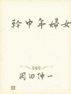 干中年妇女小说