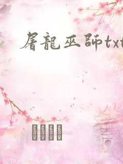 屠龙巫师txt