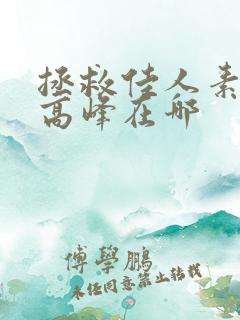 拯救佳人素柔 高峰在哪