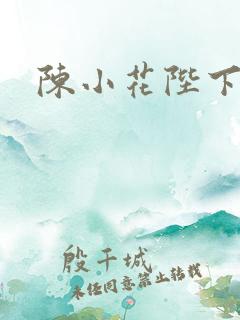 陈小花陛下