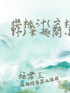 樱桃汁(宋枝江野)笔趣阁小说