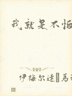 我就是不怕小说