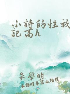 小诗的性放荡日记高h