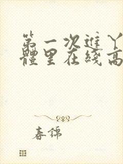 第一次进丫头身体里在线高清