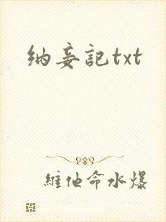 纳妾记txt