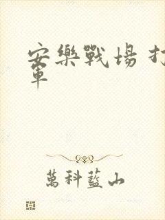 安乐战场 打真军