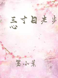 三寸日光步步惊心