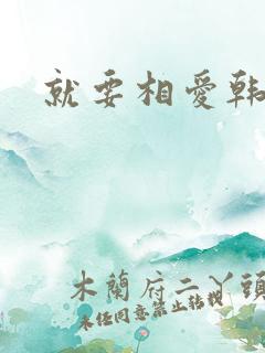 就要相爱韩剧