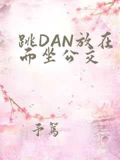 跳DAN放在里面坐公交