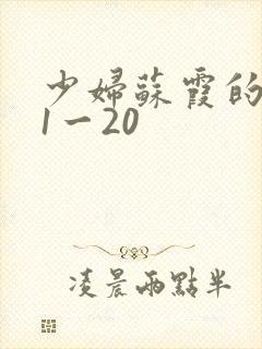 少妇苏霞的沉沦1一20