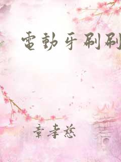 电动牙刷刷尿孔