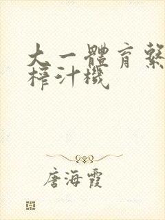 大一体育系精牛榨汁机