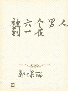 被六个男人躁J到一夜