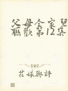 父母全家儿女大联欢第12集