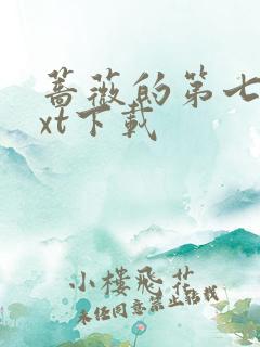 蔷薇的第七夜txt下载