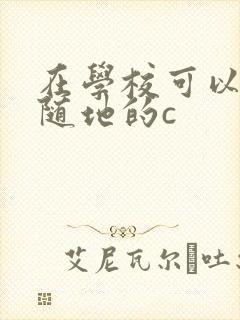 在学校可以随时随地的c