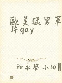 欧美猛男军警长片gay