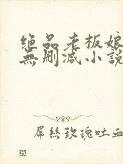 绝品老板娘完整无删减小说