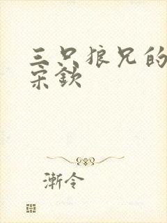 三只狼兄的宠妻宋钦