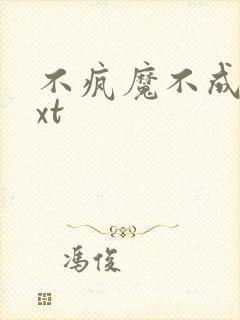 不疯魔不成活txt