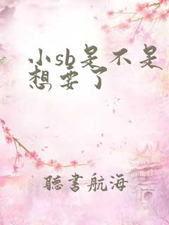 小sb是不是又想要了