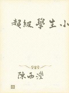 超级学生小说