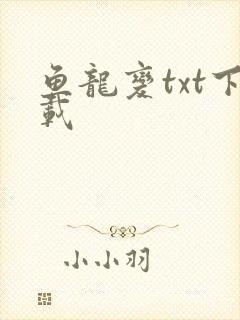 鱼龙变txt下载