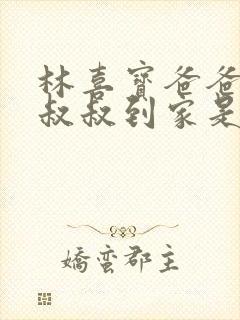 林喜宝爸爸叫李叔叔到家是哪一集