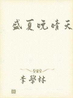 盛夏晚晴天结局