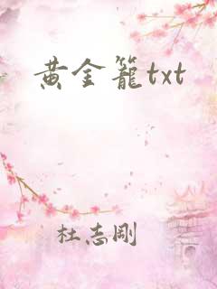 黄金笼txt