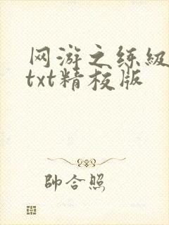 网游之练级专家txt精校版