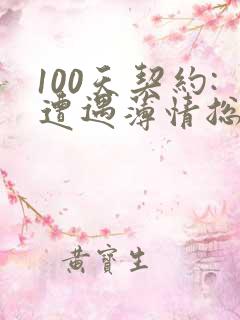 100天契约:遭遇薄情总裁