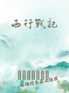 西行战记