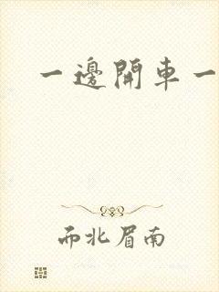 一边开车一边做