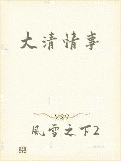 大清情事