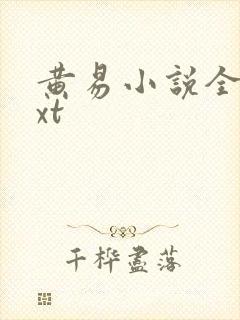 黄易小说全集txt