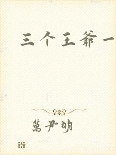 三个王爷一个妃