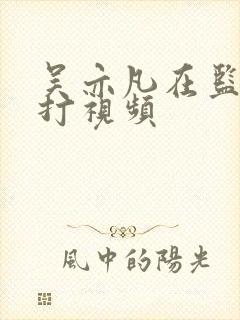 吴亦凡在监狱被打视频