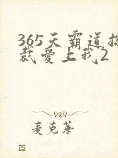 365天霸道总裁爱上我2