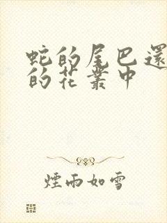 蛇的尾巴还在我的花丛中