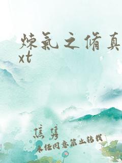 炼气之修真者txt