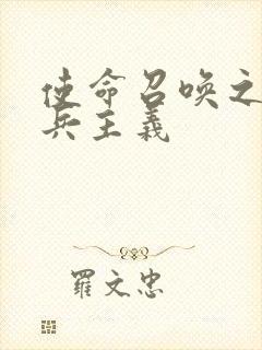 使命召唤之大炮兵主义