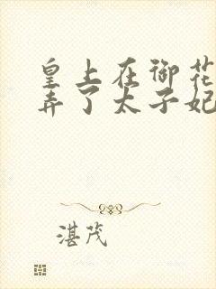 皇上在御花园c弄了太子妃