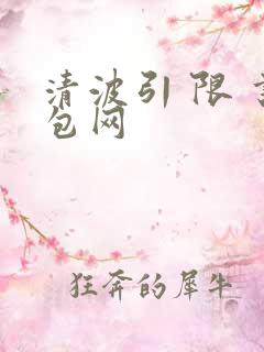 清波引 限 书包网
