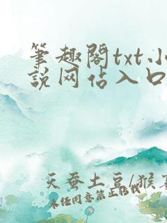 笔趣阁txt小说网站入口