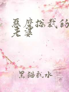 恶魔总裁的宝贝老婆