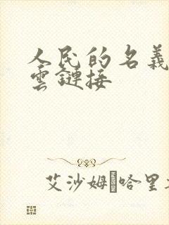 人民的名义百度云链接