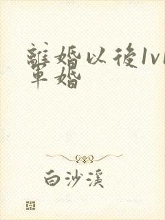 离婚以后1v1军婚