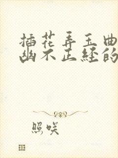 插花弄玉曲径探幽不正经的意思