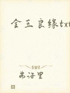 金玉良缘txt